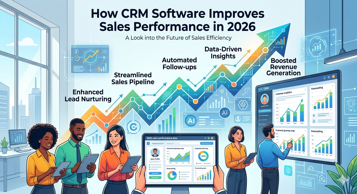 How CRM Software Improves Sales Performance in 2026